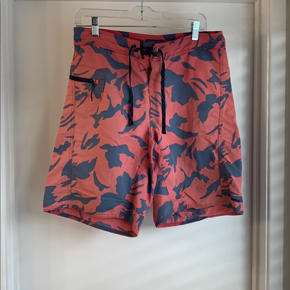 Patagonia Men's Size 31 Black Gray Board Swim Shorts